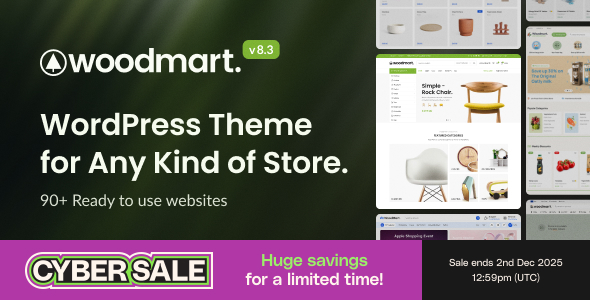 WoodMart – WooCommerce Theme
